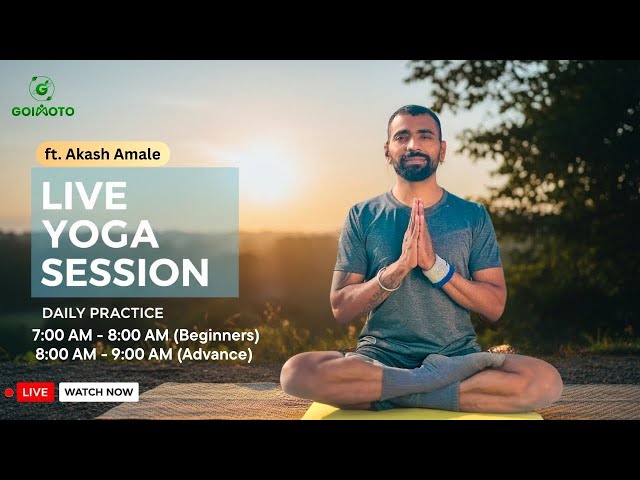 Daily Live Yoga Session