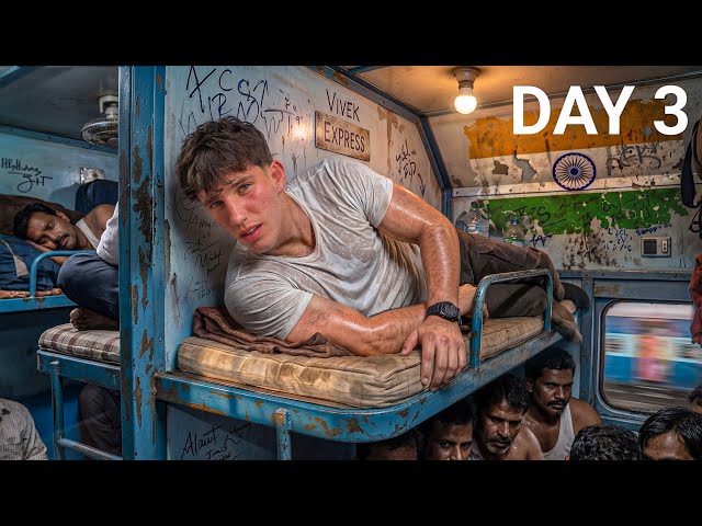 Sobreviví al brutal viaje de 4 días en el tren nocturno de la India