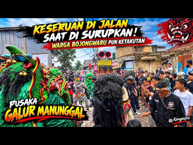 Di Surupkan Di Jalan Saat Iring2an di bojong waru prat3 Full Gerandong || Pusaka Galur Manunggal 