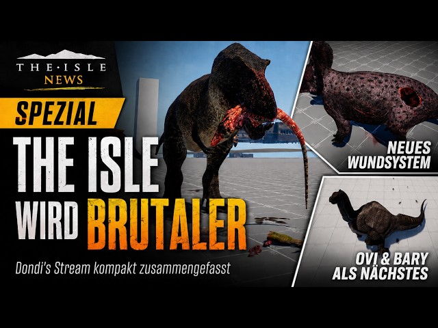 The Isle Is Getting MORE BRUTAL! New Wound System & Ovi and Bary Are Next – The Isle News: Special