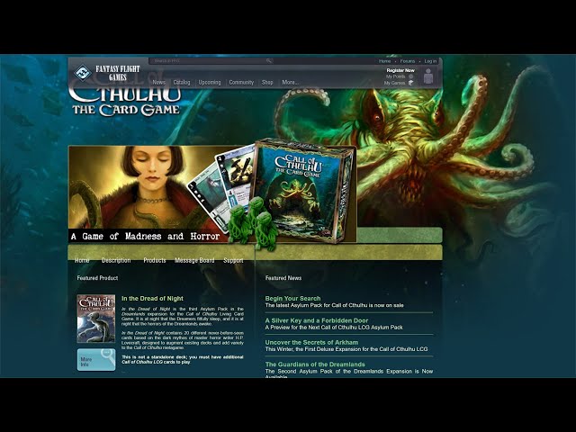 Call of Cthulhu : The Card Game Overview and Tutorial