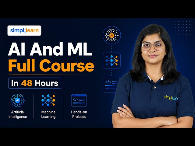 AI And Machine Learning Full Course | AI And Machine Learning Tutorial For Beginners | Simplilearn