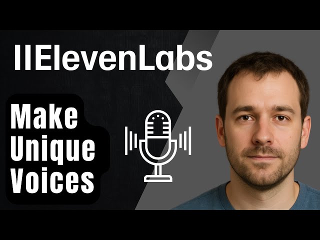 How to Make UNIQUE Voices with AI — NEW ElevenLabs Voice Design (2025 Tutorial)