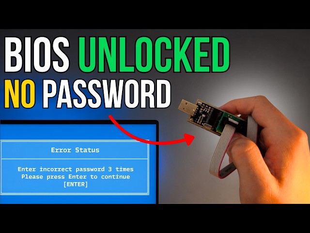 How HACKERS Bypass BIOS Password