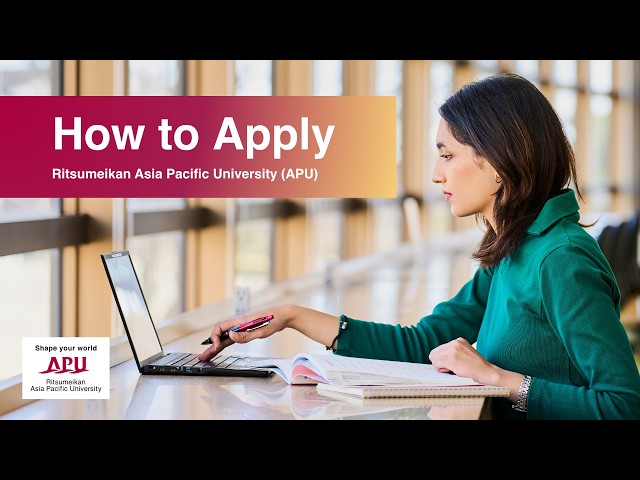 APU 2027 Application Process in 5 Minutes