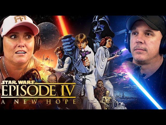 STAR WARS EPISODE IV: A NEW HOPE (1977) | Movie REACTION! | SAM'S First Time Watch!