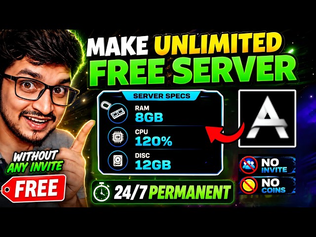 How To Make Free Minecraft Server 24/7 JAVA + PE Cracked | Best Free 24/7 Minecraft Server Hosting✅