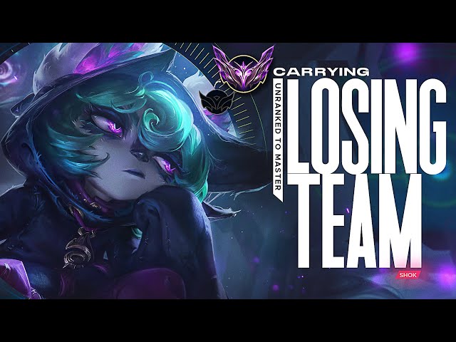 EDUCATIONAL UNRANKED TO MASTER - HOW TO CARRY LOSING TEAMMATES