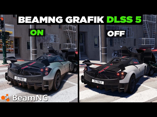 Sebagus Apa BeamNG Di Pakein DLSS 5 ?? 😦😦 BeamNG Drive Gameplay Indonesia