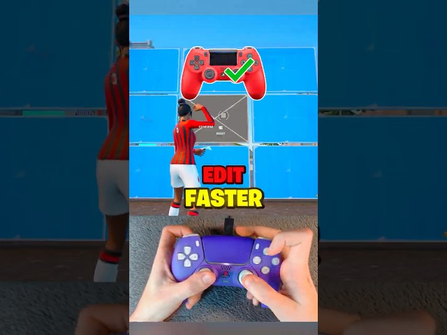 How To EDIT Faster on Controller 🎮 #fortnite #shorts