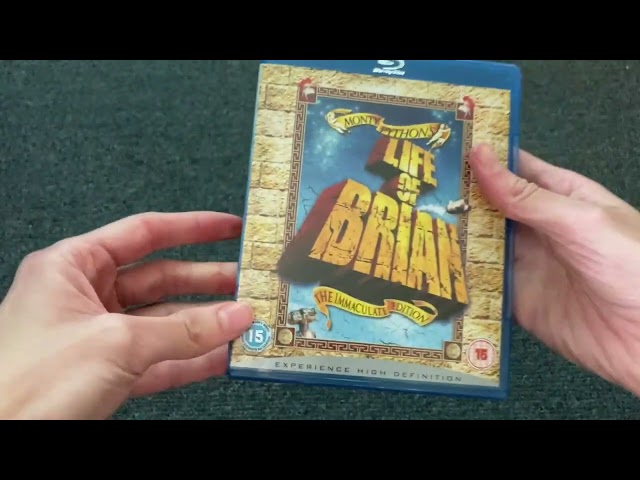Monty Python's Life of Brian (1979) UK Blu-Ray Unboxing