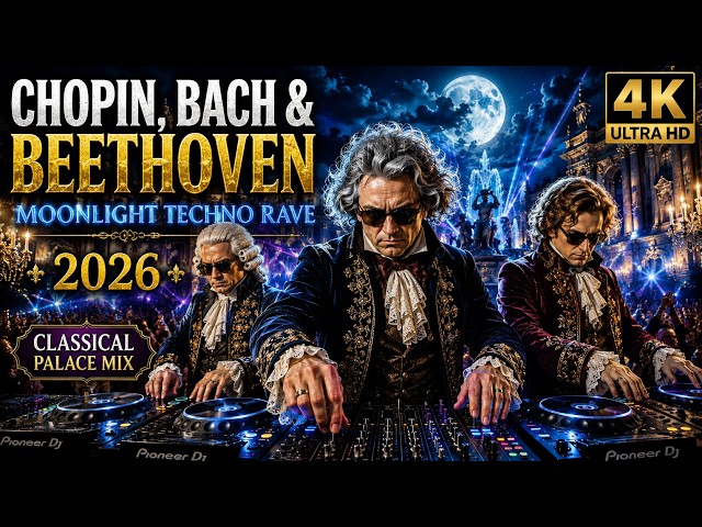 Beethoven Moonlight Rave 2026 🌙 Dark Classical Techno Mix |   4K