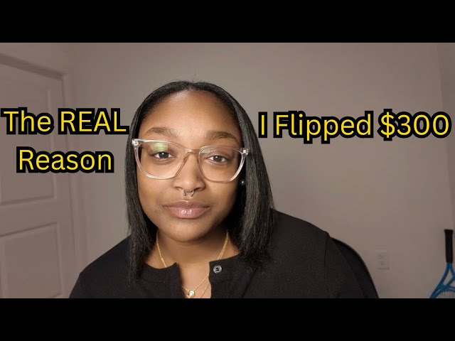 The Mindset Shift That Finally Made Me Consistent (I Flipped $300 to $2,000)