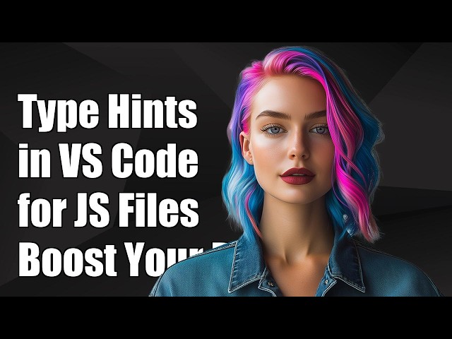 Visual Studio Code - type hints for JavaScript files