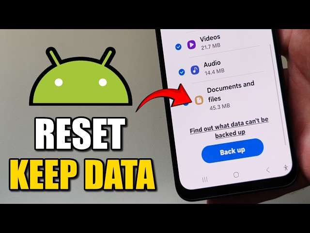 How To Reset Android Phone Without Losing Data (Easy Method)