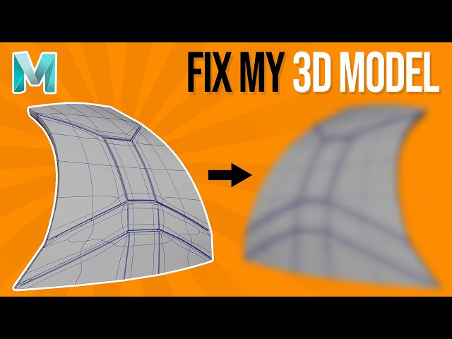 Fix My 3d Model #1 Maya Modeling Tutorial: Hard Surface Panel Lines
