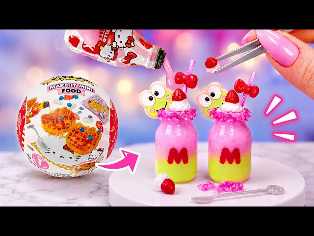 Make It Mini Food! Miniverse Hello Kitty Series 1, 2, & 3