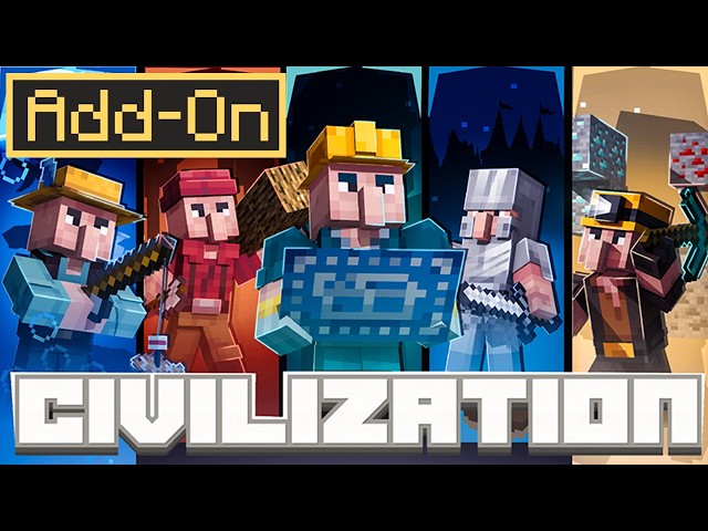 CIVILIZATION Addon Turns Minecraft Bedrock Into Age of Empires