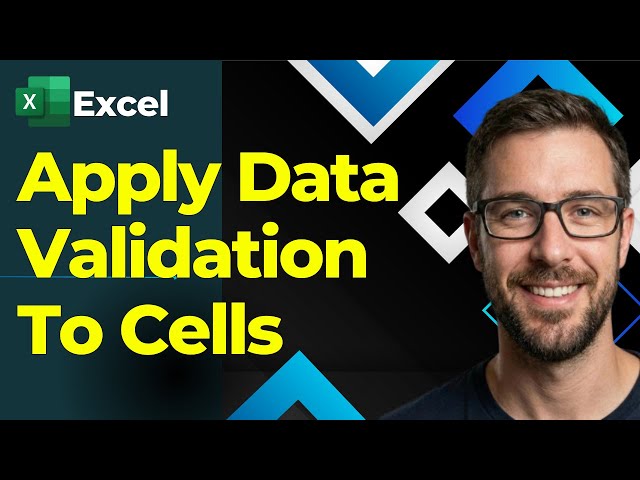 How To Apply Data Validation To Cells In Microsoft Excel [2026 Guide]
