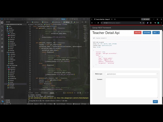 DRF CRUD API with Class-Based Views (Part-2) | Django REST Framework Tutorial