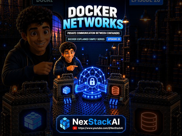 🐳 Docker Networks Explained Simply