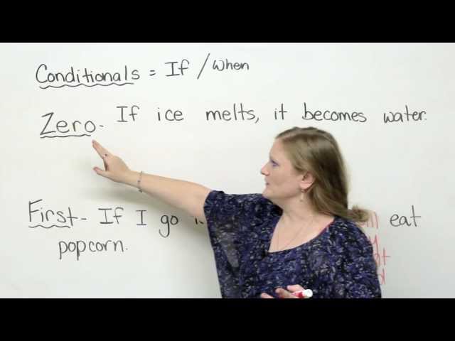 Conditionals: zero & first conditionals (English Grammar)