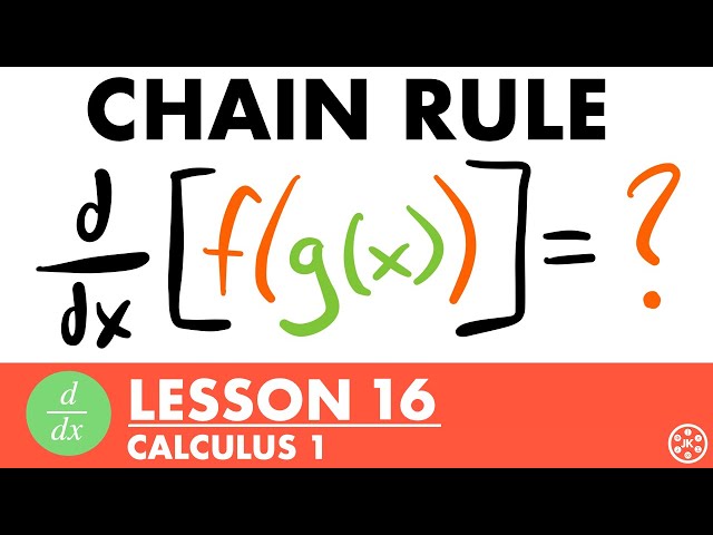 The Chain Rule | Calculus Lesson 16