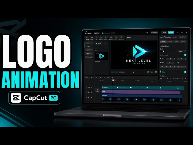 How to Create a Logo Animation in CapCut PC (Quick & Easy)