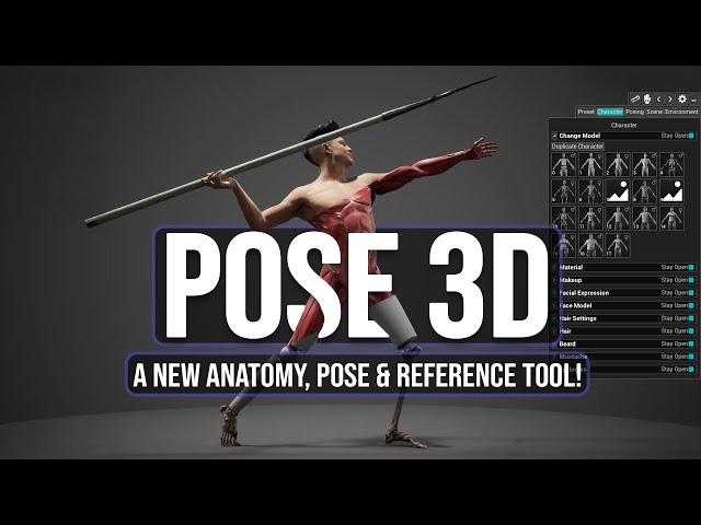 Haele 3D's New Pose Studio Is a Game Changer for Anatomy Reference - Coming Soon!