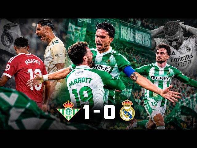 BETIS BEATS REAL MADRID... TROY PARROTT GOAL and MBAPPÉ MISSES A PENALTY!