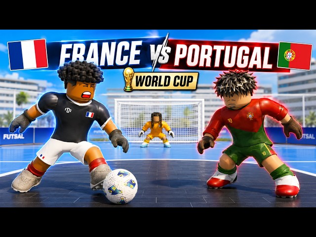 France vs Portugal World Cup Match in Roblox FUT!