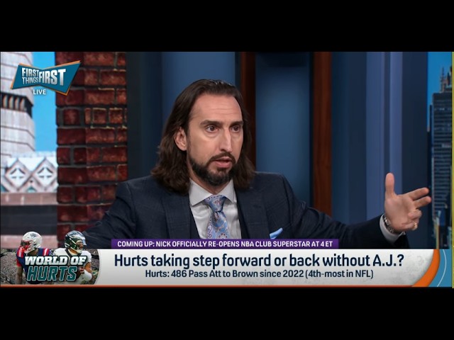 Jalen Hurts Has To PROVE He's Great With Eagles? 😬 Nick Wright REACTS | FIRST THINGS FIRST | NFL