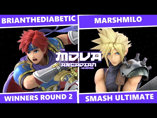 MD Arcadian: Winners Round 2 - BrianTheDiabetic (Roy) Vs. MarshMilo (Cloud) SSBU