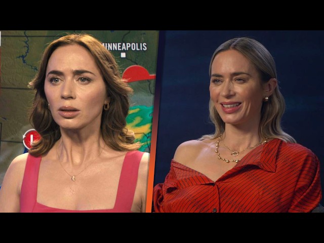 Disclosure Day: Emily Blunt on Film's SECRECY and Learning an ALIEN LANGUAGE (Exclusive)