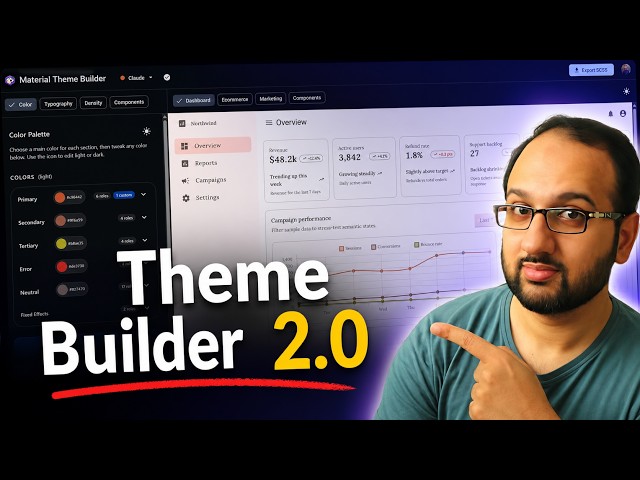 I Rebuilt Our Angular Material Theme Builder - Here's What's New