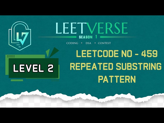 LeetCode 459 | Repeated Substring Pattern