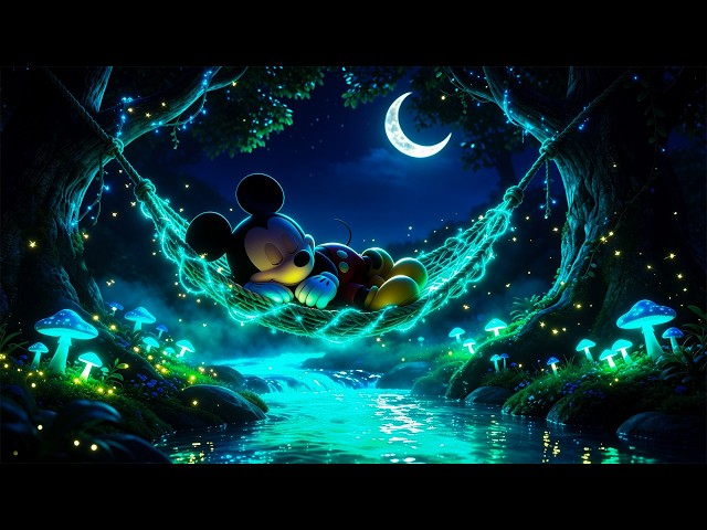 (NO ADS) Deep Sleep Music 💤 Relaxing Water Sounds & Magical Castle Night | Peaceful Fantasy Ambience