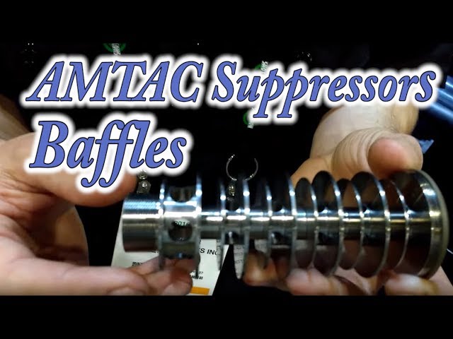 AMTAC Suppressors Internal Baffles - SHOT Show 2016