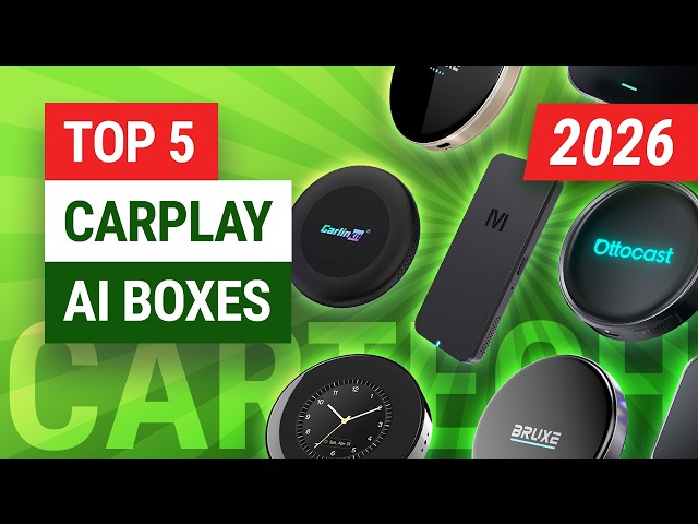 Top 5 Best CarPlay AI Box Adapters in 2026 | Which CarPlay AI Box Dongle Should You Buy?