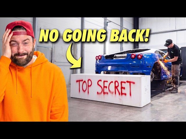 I bought the World’s CHEAPEST Ferrari just to fit THIS BODYKIT! 