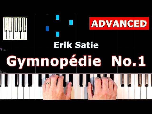 Erik Satie - Gymnopédie No. 1 - Piano Tutorial EASY
