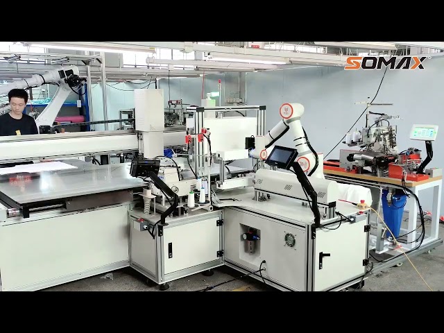 Unmanned Sewing Workstation
