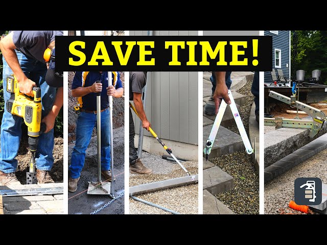 Top 5 Time Saving Tools Every Hardscaper Needs to Work Faster and Smarter!