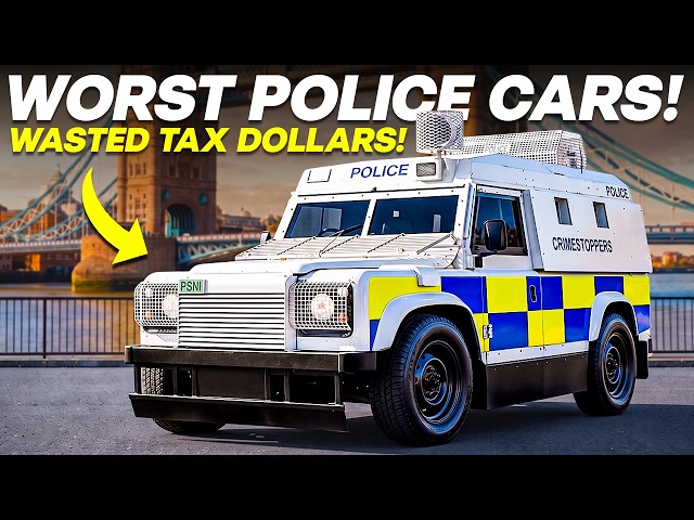 3 WORST and 4 BEST UK Police SUVs!
