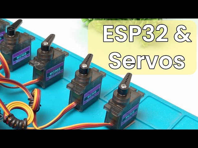 Controlling Servo motors with ESP32 for robotics | Beginner tutorial