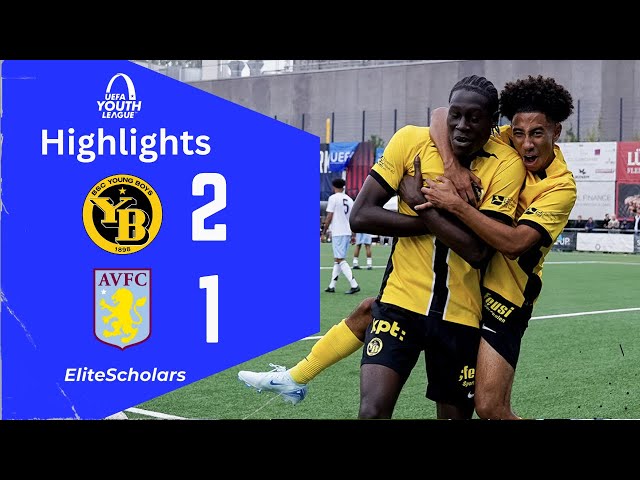 BSC Young Boys U19 vs Aston Villa U19 | 2 - 1 | UEFA Youth League Highlights | 17/09/24