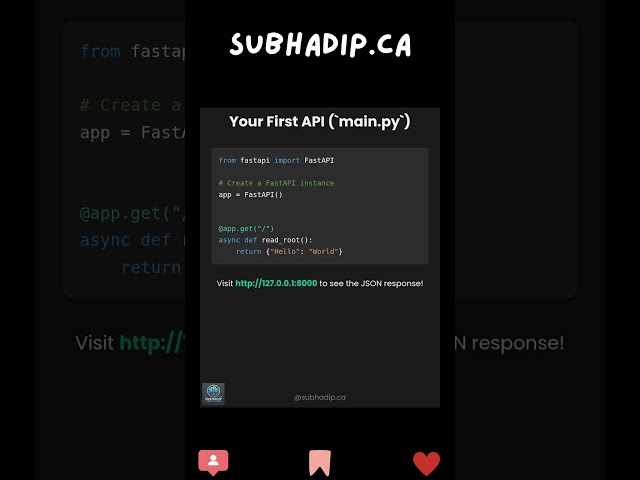 How to build REST APIs with FastAPI