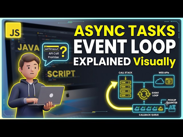 How JavaScript Handles Async Tasks | Event Loop Explained