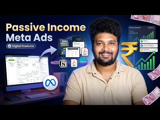 Earn Passive Income Selling Digital Products Using Meta Ads