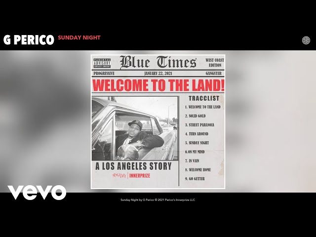 G Perico - Sunday Night (Audio)